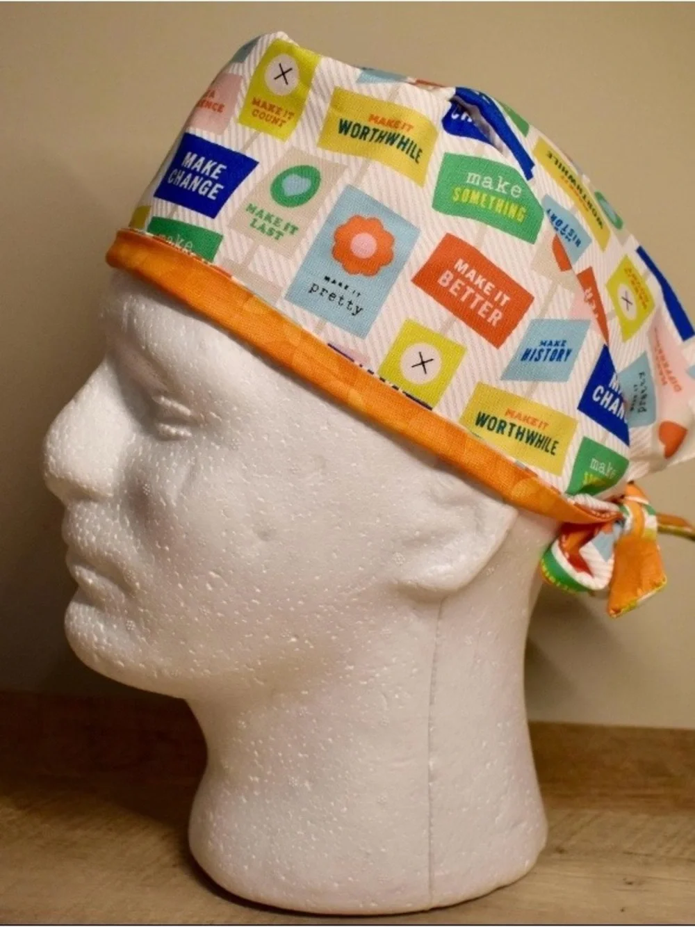 Scrub Hat- Multi Color - Picture 3 of 3